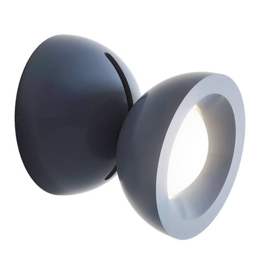 Axolight DoDot LED-vägglampa, blå 15°