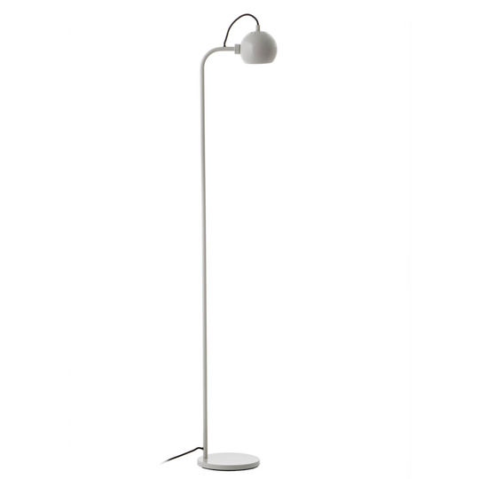 FRANDSEN Ball Single golvlampa, ljusgrå