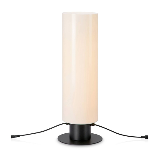 Garden 24 LED-golvlampa cylinder, höjd 70 cm