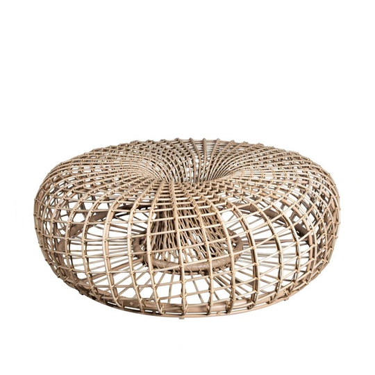 Nest Fotpall Stor, Natural, Cane-line Weave