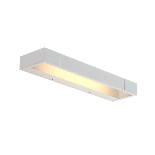 Arcchio Jora LED-vägglampa, IP44, vit, 40 cm