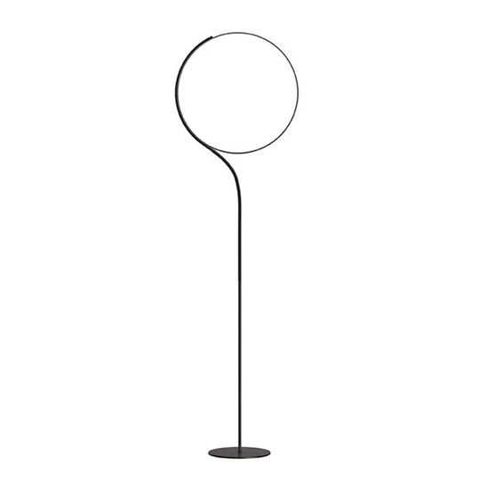 Kundalini Poise LED-golvlampa, dimbar, svängbar