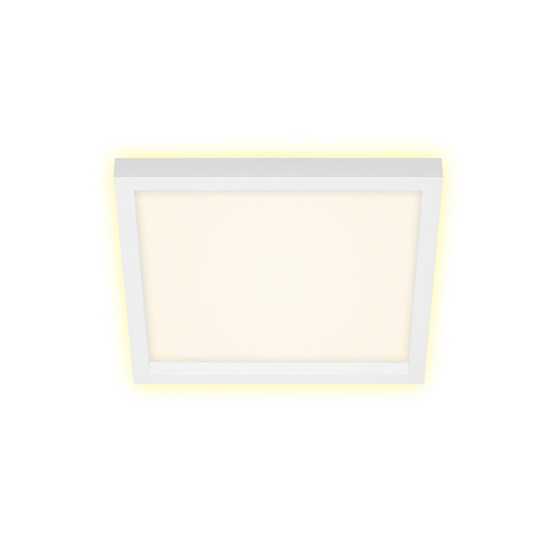 LED-taklampa 7362, 29 x 29 cm, vit