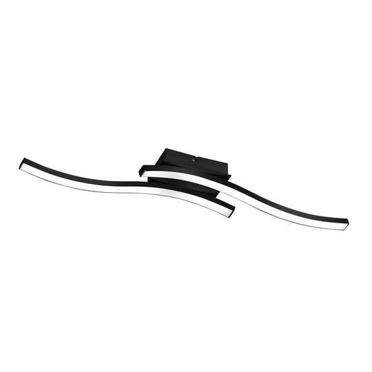 LED-taklampa Route 2 lampor