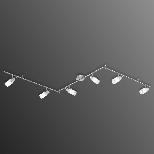 Trevingad LED-taklampa Max, 6 ljuskällor