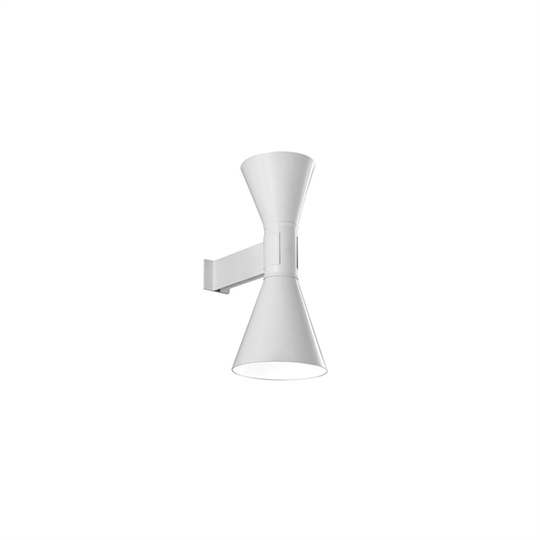 Nemo Applique de Marseille Mini Vägglampa Tvättad Vit
