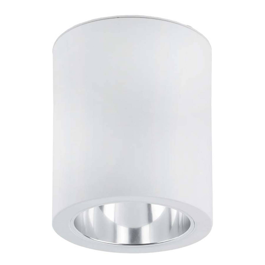 Estetisk taklampa Pote-1 aluminium vit