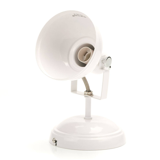 Vägglampa Gina, 1 lampa, vit