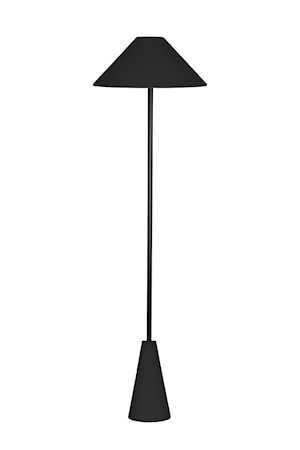 Cannes Golvlampa 140 cm Svart