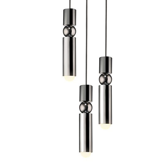 Lee Broom Fulcrum Taklampa 3 St Krom