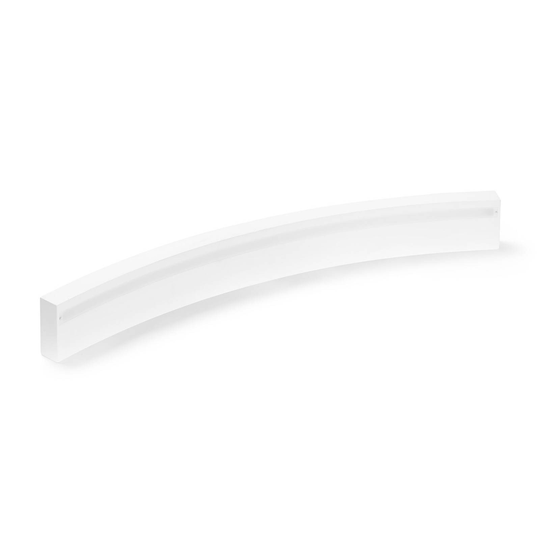 LED-vägglampa Melossia, up-and-down, 76,5 cm