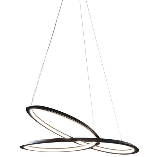 Nemo Kepler Taklampa Svart Downlight 3000K