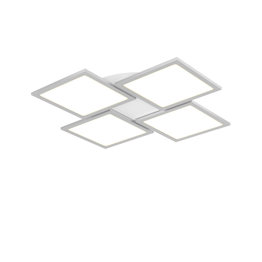 LED-taklampa Ilira, dimbar, CCT, 4 lampor