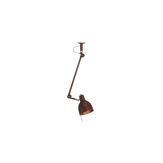 PJ52 Taklampa 1 arm Oxblod, Örsjö belysning