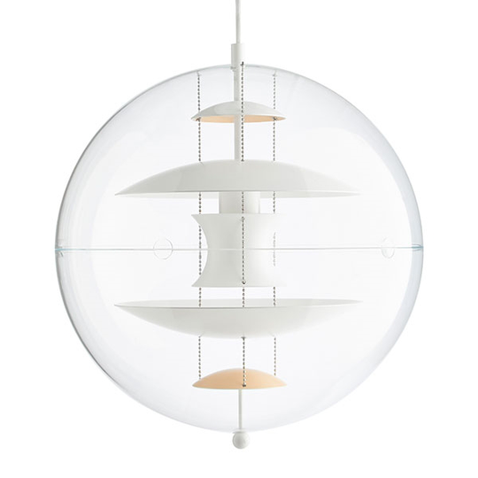 Verner Panton Globe Taklampa Warm Peach Liten