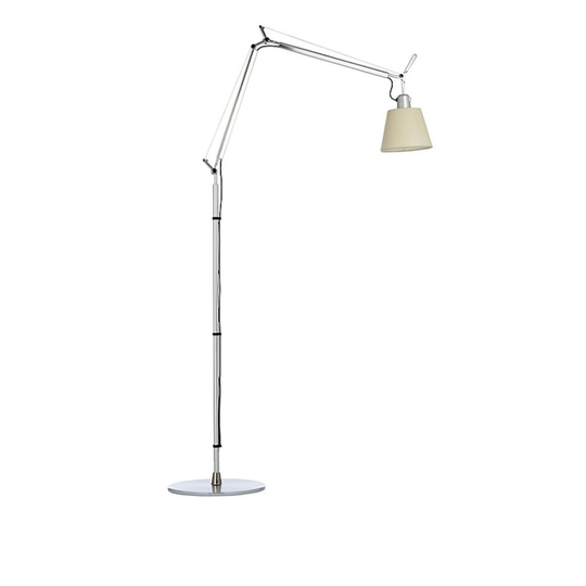 Tolomeo Basculante Golvlampa, Skärm i Pergamentpapper