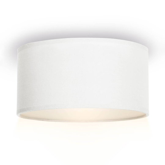 Vit textiltaklampa Ceiling Dream 20 cm