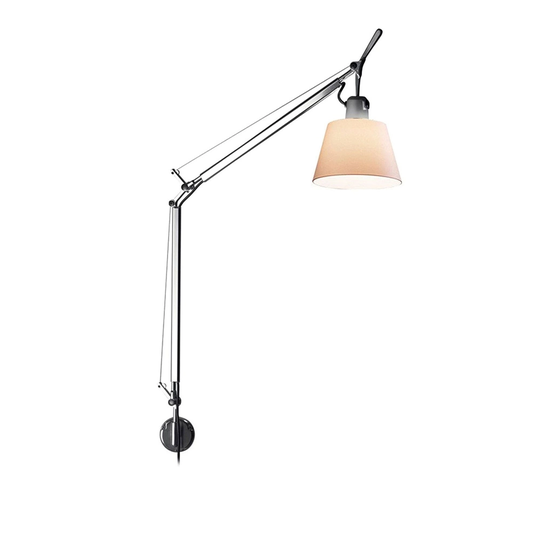 Tolomeo Basculante Vägglampa, Skärm i Pergamentpapper