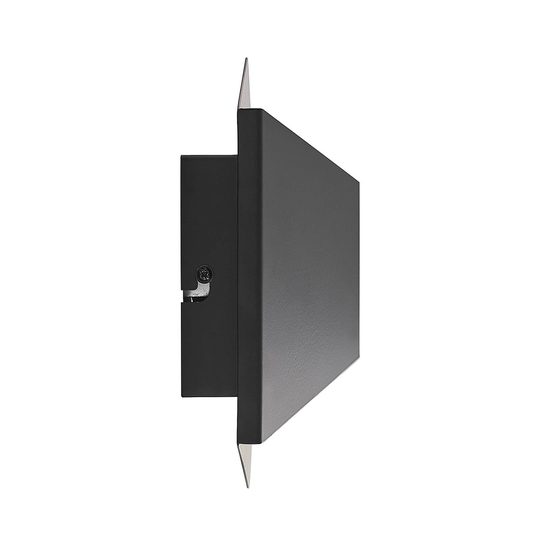 Lindby Anjaya LED-vägglampa, svart