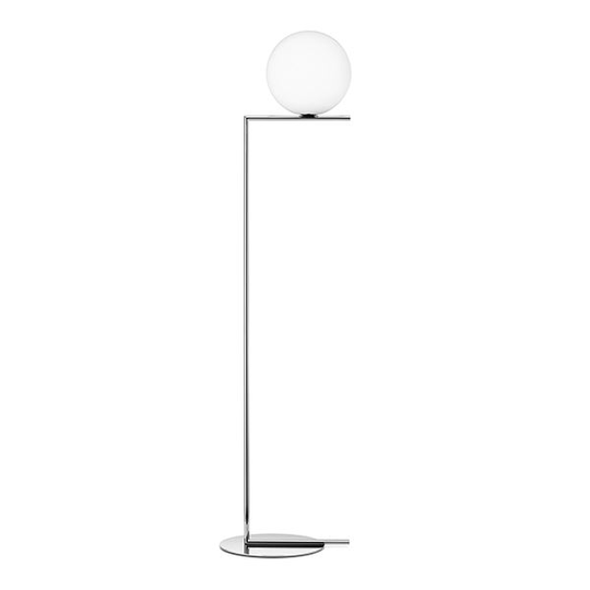 Flos IC F1 Golvlampa Krom