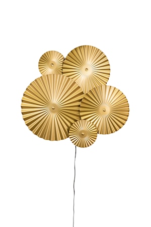 Vägglampa Omega Borstad Mässing
