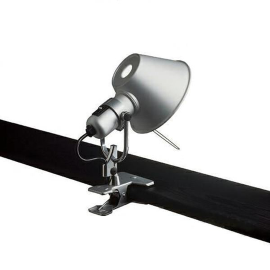 Artemide Tolomeo Micro Pinza Vägglampa Klämma Alu