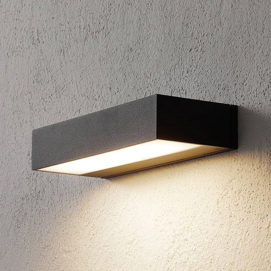 BEGA 24472 LED-vägglampa 3 000 K 30 cm down grafit