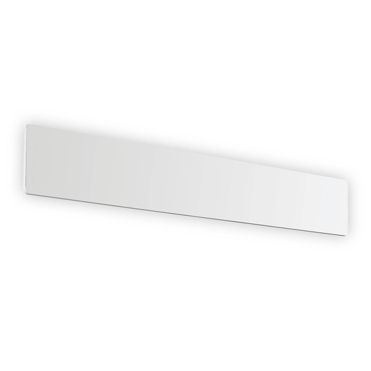 LED-vägglampa Zig Zag vit, bredd 53 cm