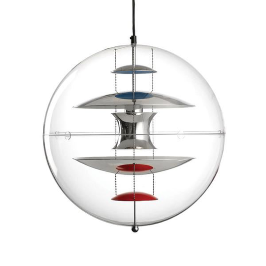 Verner Panton Globe Taklampa Liten