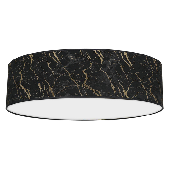 Taklampa Selma, svart-guld, Ø 60 cm