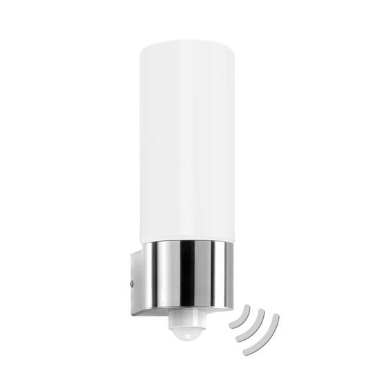 Utomhusvägglampa Aqua Wall med rörelsevakt