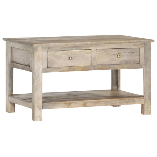 Soffbord 82x52x47 cm massivt mangoträ