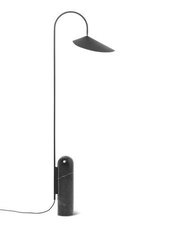 Arum Golvlampa Svart