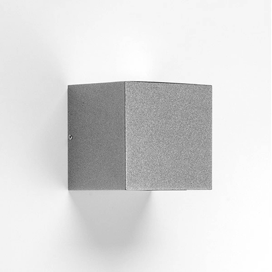 LED-vägglampa 303355 i grått, 1WB 4 000 K