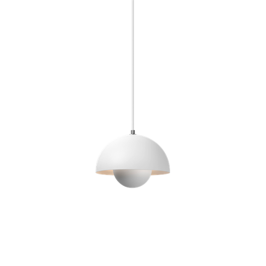 &Tradition Flowerpot VP1 Taklampa Matt Hvit