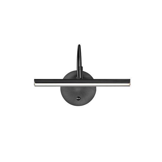 LED-vägglampa Nami, sandsvart, tunable white