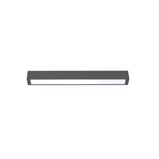 Taklampa Straight grafit 62 cm