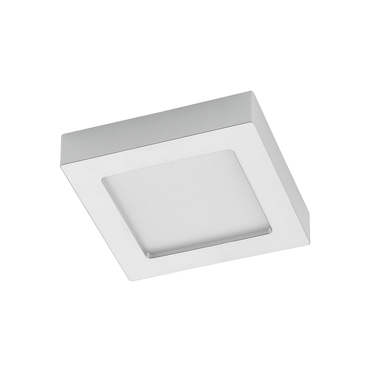 Prios Alette LED-taklampa, silver, 17,2 cm