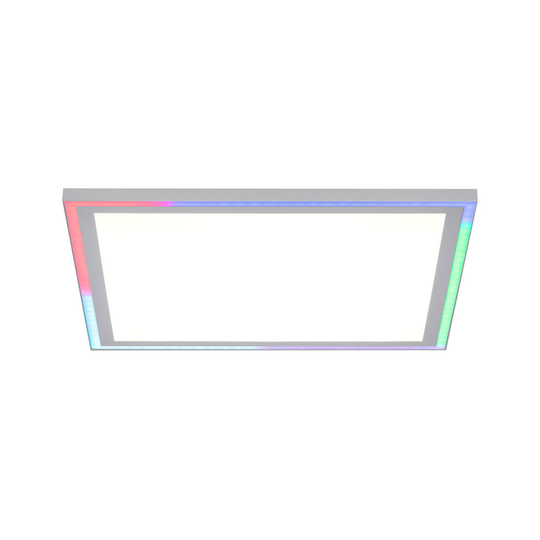 LED-taklampa Edging, CCT + RGB, 40x40 cm