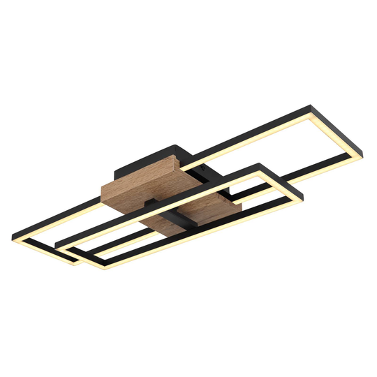 LED-taklampa Kendra, längd 60 cm