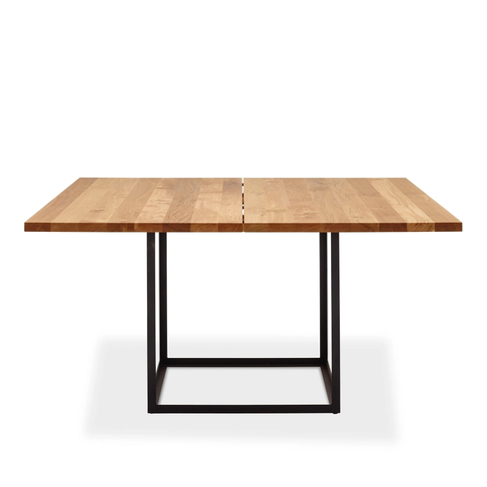 Jewel Table - Kvadratisk, Skiva: Vitoljad Vildek - 160 cm x 160 cm, Un