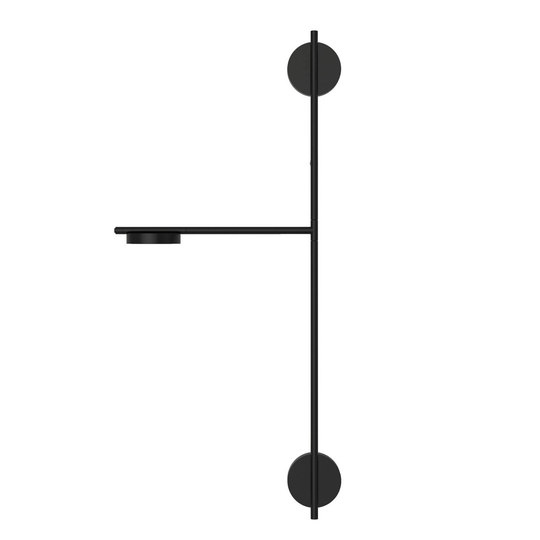 GRUPA Igram LED-vägglampa 2 lampor svart