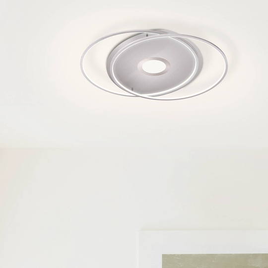 Paul Neuhaus Q-AMIRA LED-taklampa oval, silver