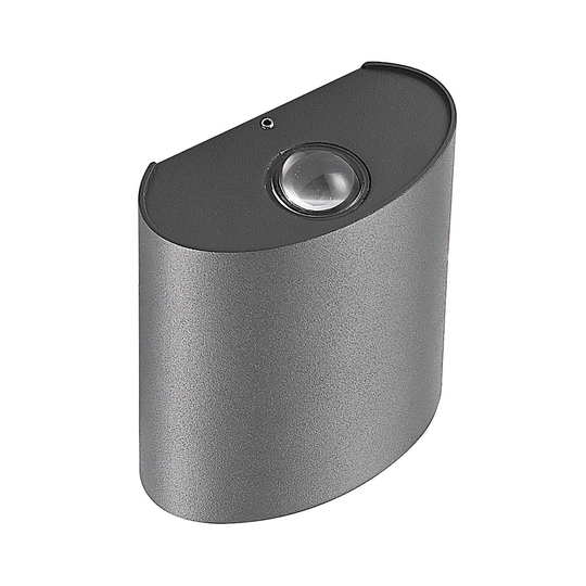 Lindby Gatlin LED-utomhusvägglampa, 10 cm