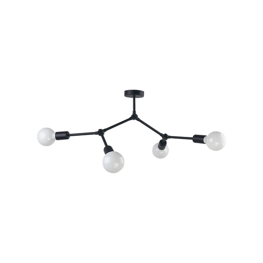 Taklampa Twig IV, justerbar, 4 lampor