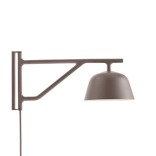 Muuto Ambit Vägglampa Taupe