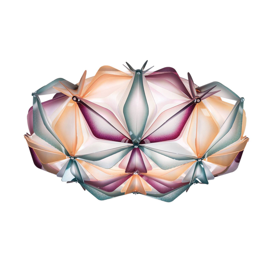 Slamp La Vie M taklampa, bredd 47 cm, multigrön
