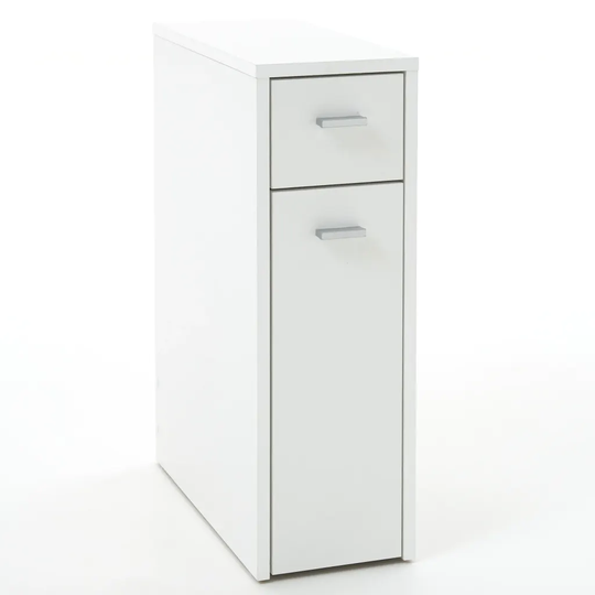 FMD Byrå med 2 lådor 20x45x61 cm vit