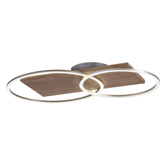 Paul Neuhaus Palma LED-taklampa CCT 2 ringar