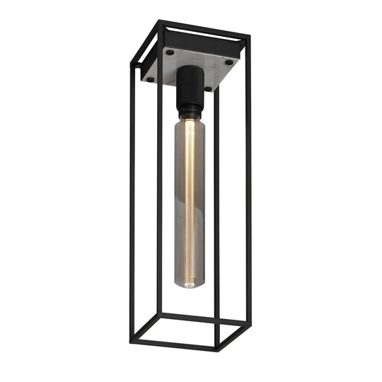 Buster + Punch Caged Ceiling Large LED marmor vit